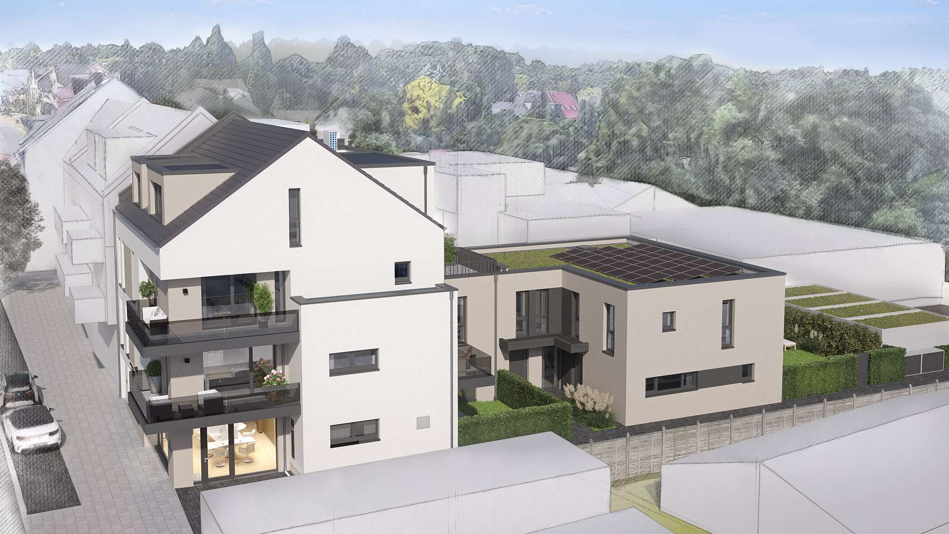 Quartier Seitenansicht