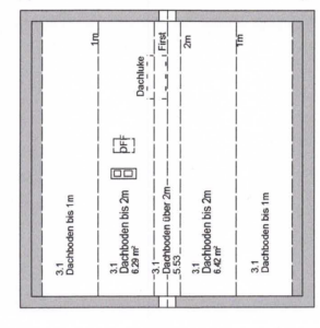 Grundriss Dachgeschoss