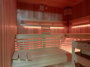 Einliegerwohnung Sauna