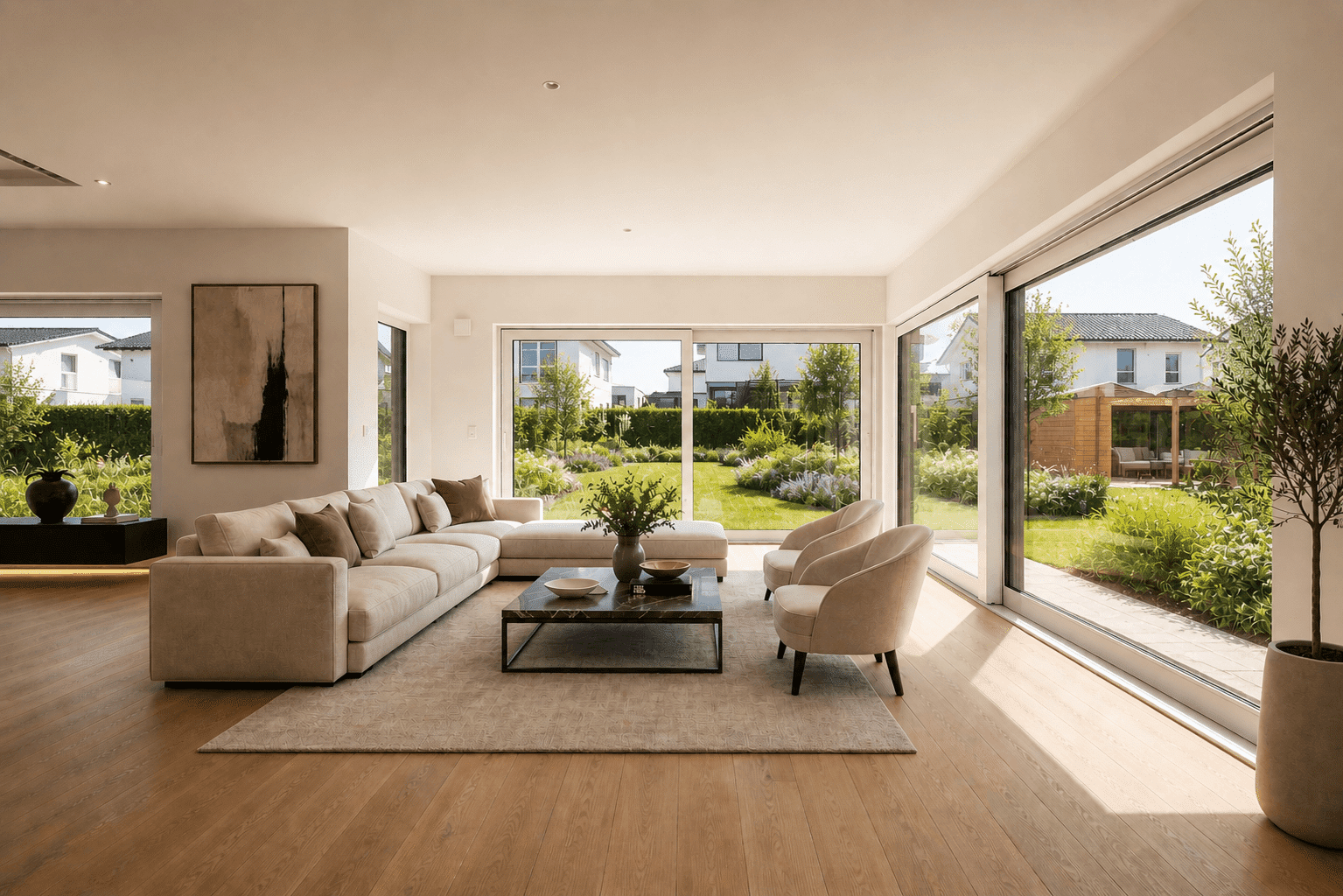 Visualisierung Wohnzimmer