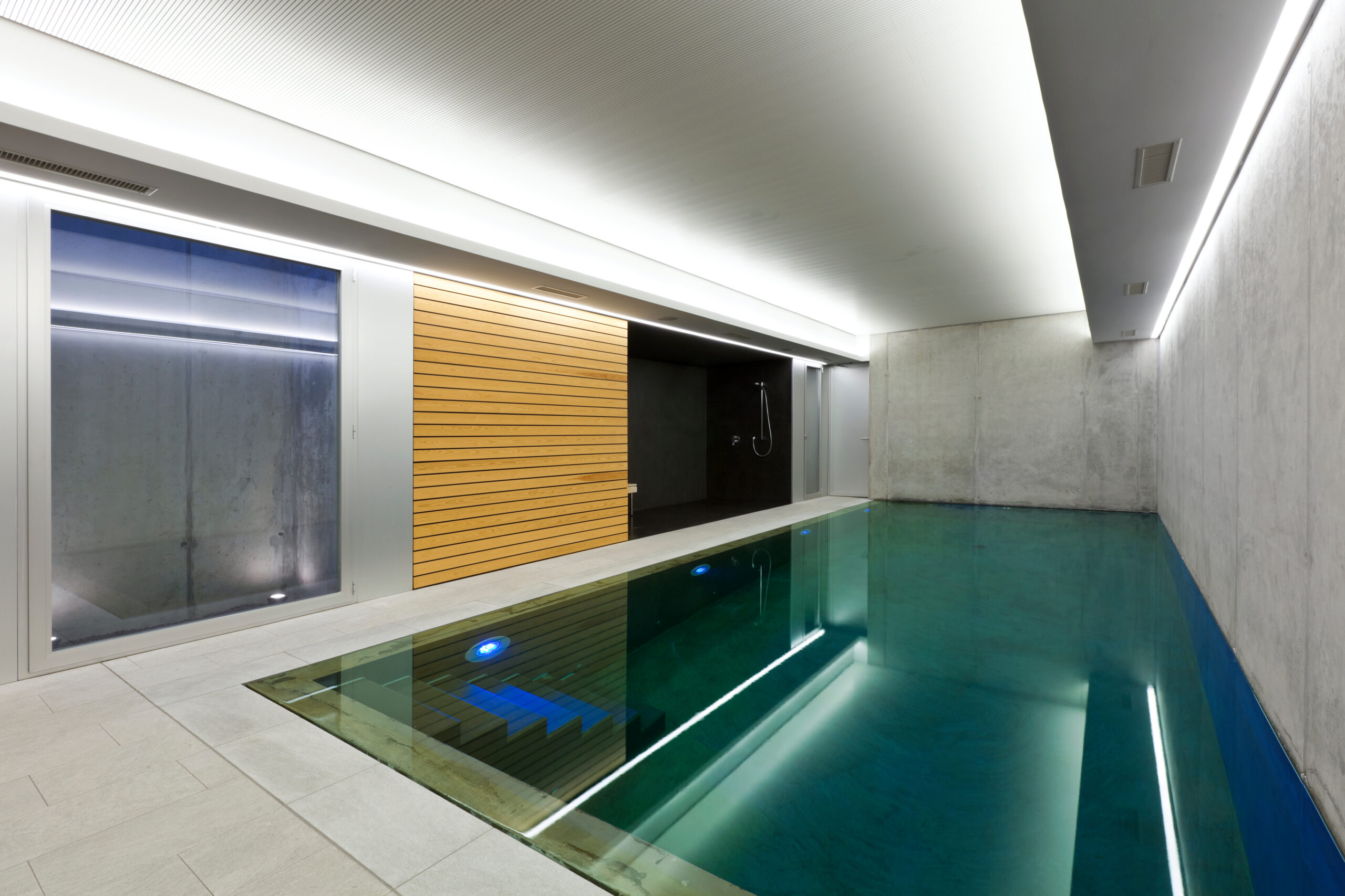 Architektenhaus mit Pool in Königsdorf